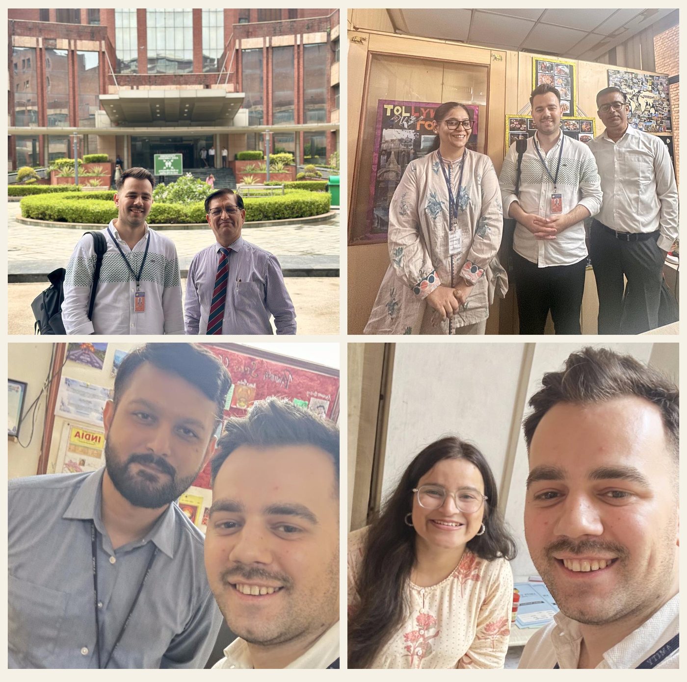 Amity University professors and classmates, India