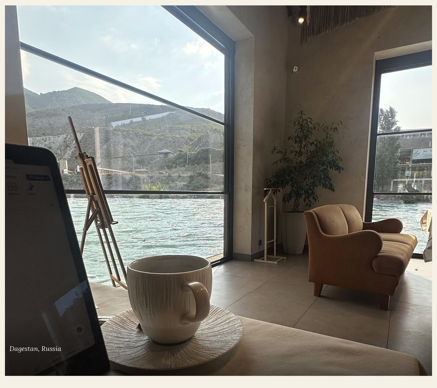 Working remotely from Dagestan, Russia