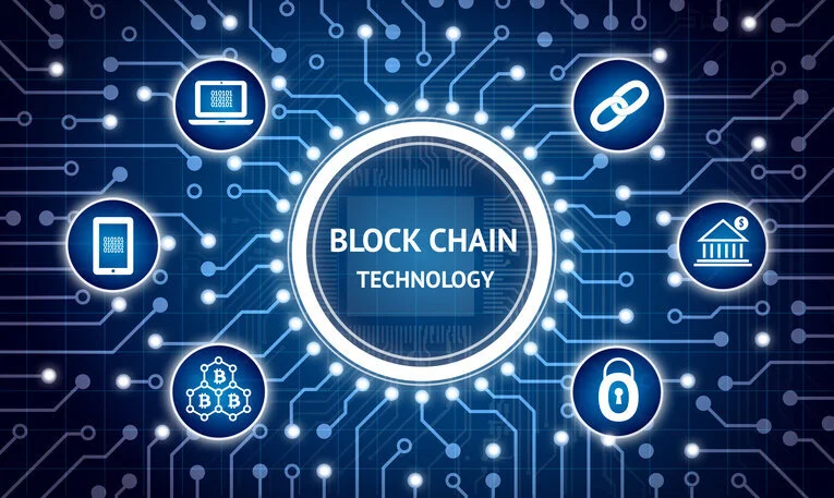 Blockchain research project poster