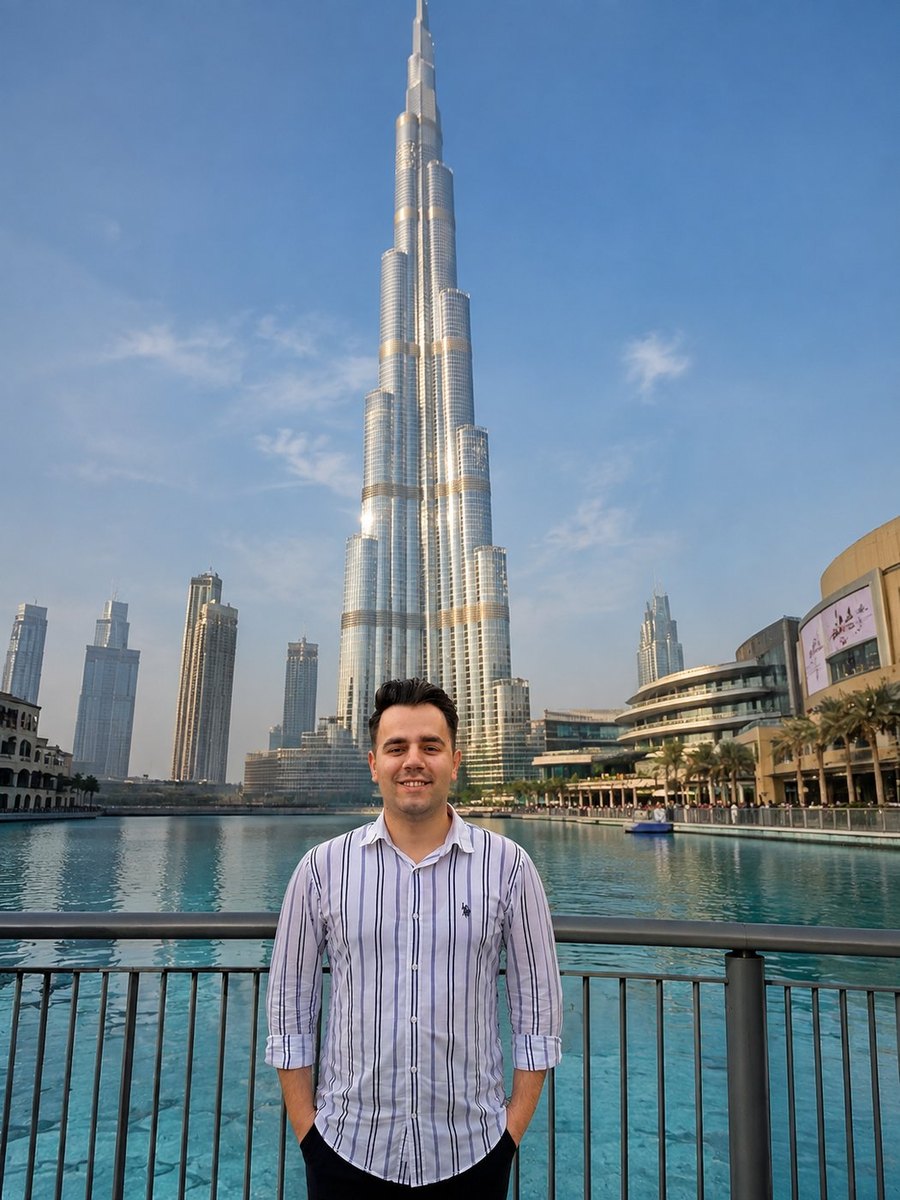 Tunahan at the Museum of the Future, Dubai
